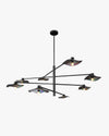 WOMO Lotus Leaf Arm Chandelier-WM2607 thumbnail