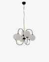 WOMO Mid Century Modern Glass Globe Chandelier-WM2450 thumbnail