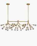 WOMO Firefly Gold Branch Linear Chandelier-WM2553