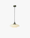 WOMO Milk Glass Flying Saucer Pendant Light-WM2748 thumbnail