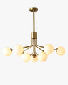 WOMO Frosted Glass Globe Chandelier-WM2915 thumbnail