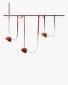 WOMO Dome Leather Linear Chandelier-WM2319 thumbnail
