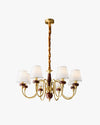 WOMO Fabric Shaded Chandelier-WM2954 thumbnail