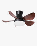 WOMO Modern Farmhouse Small Ceiling Fan Lamp-WM5046