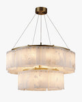 WOMO Modern Multi-Round Alabaster Chandelier-WM2860