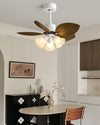 WOMO 32 Inch Flower Ceiling Fan Lamp - WM5282a thumbnail