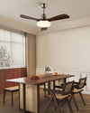 WOMO Mid Century Modern Ceiling Fan Lamp - WM5276 thumbnail