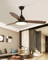 WOMO 3 Wood Blade Ceiling Fan Lamp - WM5242 thumbnail