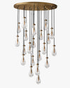 WOMO Raindrop Glass Chandelier-WM2809 thumbnail