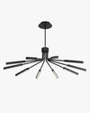 WOMO 10 Light Stick Led Starburst Chandelier-WM2646 thumbnail