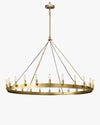 WOMO Candle Round Chandelier-WM2818 thumbnail