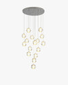 WOMO Glass Ball Rain Chandelier-WM2647 thumbnail