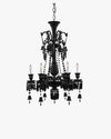 WOMO Victorian Black Candlestic Crystal Chandelier-WM2373 thumbnail
