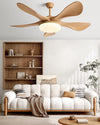 WOMO Modern Ceiling Fan With Bright Light - WM5256 thumbnail