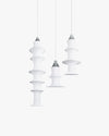 WOMO Long Lantern Silk Pendant Light-WM2600 thumbnail