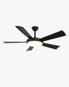 WOMO 5 Blade Mid Century Modern Ceiling Fan Lamp-WM5113 thumbnail