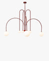 WOMO Glass Globe Arm Chandelier-WM2522 thumbnail