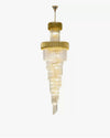 WOMO Cascading Crystal Prism Chandelier-WM2570 thumbnail