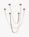 WOMO Leather Led Chandelier-WM2941 thumbnail