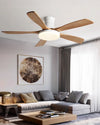 WOMO 5 Blade Low Profile Ceiling Fan Lamp - WM5208 thumbnail