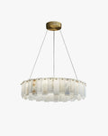 WOMO Luxury Alabaster Round Chandelier-WM2861