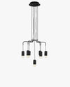 WOMO Black Drop Chandelier -WM2610 thumbnail