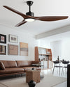 WOMO 3 Blade Modern Ceiling Fan Lamp - WM5262 thumbnail