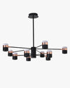 WOMO Rose Gold Arm Chandelier-WM2644 thumbnail