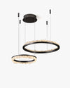 WOMO Black Ring Crystal Chandelier-WM2716 thumbnail