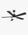 WOMO Minimal Black Ceiling Fan Lamp-WM5028 thumbnail