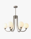WOMO Glass Globe Arm Chandelier-WM2942 thumbnail
