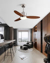 WOMO Mid Century Modern Ceiling Fan Lamp-WM5204 thumbnail