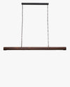 WOMO Walnut Linear Led Pendant Light-WM2521 thumbnail