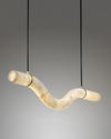 WOMO Liberty Curved Alabaster Pendant Light-WM2891 thumbnail