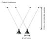 WOMO Small Cone Pendant Light-WM2298 thumbnail
