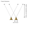 WOMO Small Cone Pendant Light-WM2298 thumbnail