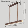 WOMO Minimalist Linear Kitchen Pendant Light-WM2002 thumbnail