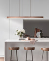 WOMO Minimalist Linear Kitchen Pendant Light-WM2002 thumbnail