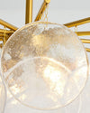 WOMO Tiered Textured Glass Cloud Chandelier-WM2005 thumbnail