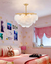 WOMO Tiered Textured Glass Cloud Chandelier-WM2005 thumbnail