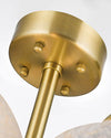 WOMO Tiered Textured Glass Cloud Chandelier-WM2005 thumbnail