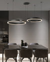 WOMO Black/Gold Ring Led Chandelier-WM2009 thumbnail