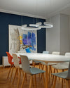 WOMO Black/Gold Ring Led Chandelier-WM2009 thumbnail