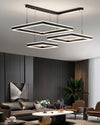 WOMO Tiered Black Square Chandelier-WM2016 thumbnail