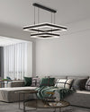 WOMO Tiered Black Square Chandelier-WM2016 thumbnail