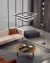 WOMO Tiered Black Square Chandelier-WM2016 thumbnail