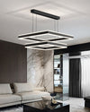 WOMO Tiered Black Square Chandelier-WM2016 thumbnail