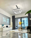 WOMO Tiered Black Square Chandelier-WM2016 thumbnail