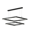 WOMO Tiered Black Square Chandelier-WM2016 thumbnail