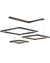 WOMO Tiered Black Square Chandelier-WM2016 thumbnail